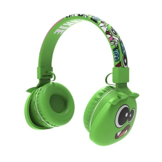 Goui Bluetooth Headphones For Kids, Blue Cartoon
